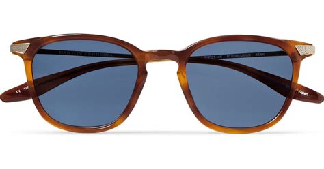 barton perreira dean square frame acetate sunglasses